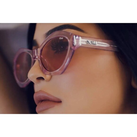 Rare QUAY AUSTRALIA x KYLIE JENNER “As If” 111 Sunglasses” (Pink) – NWOT - Picture 3 of 11